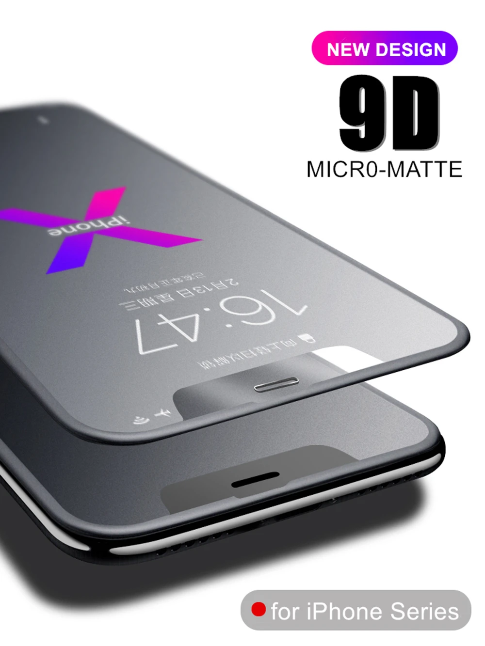 AG матовая изогнутая кромка полное покрытие стекло на iPhone 11 Pro MAX XS X XR Защитная пленка для экрана на iPhone 7 8 6s 6 Plus стекло
