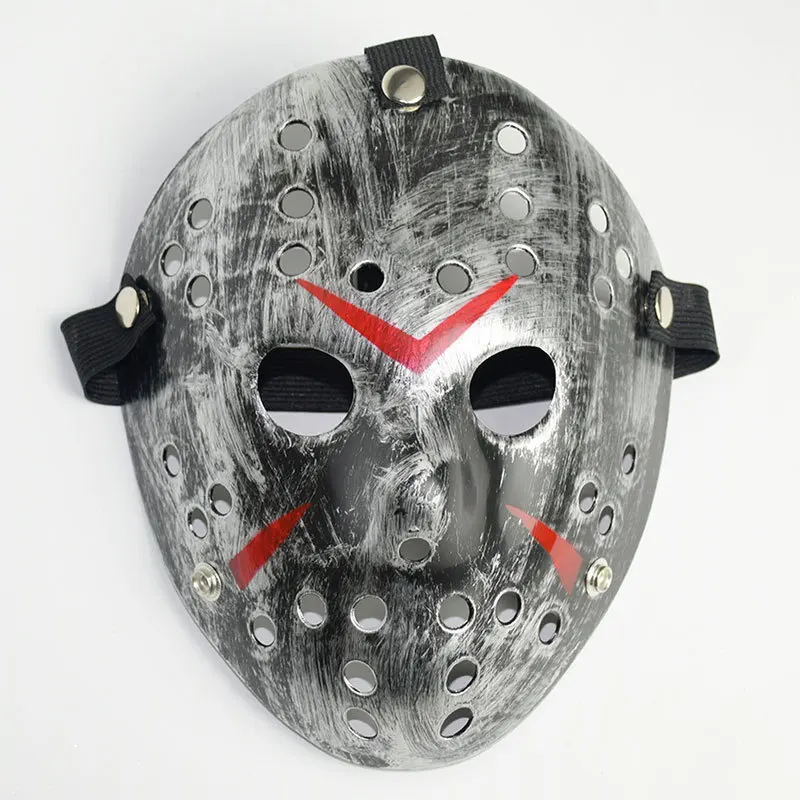 

Jason Friday Mask The 13th Horror Hockey Cosplay Masks Halloween Masquerade Horror Killer Mask Christmas Full Face Mask 20 Pcs