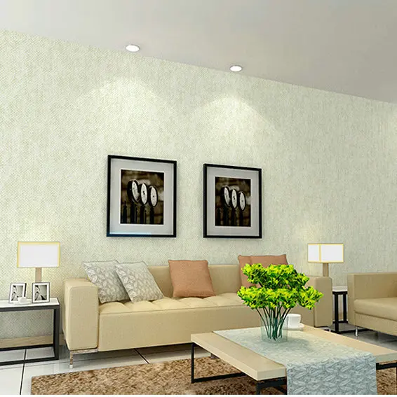 

Non-woven Wallpaper Solid Color Plain Color Modern Minimalist Living Room Bedroom Television Hotel Engineering Wallpaper Manufac