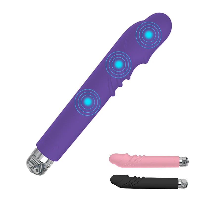 Длинный фаллоимитатор вибратор G spot AV винт вибраторы массажер для женщин