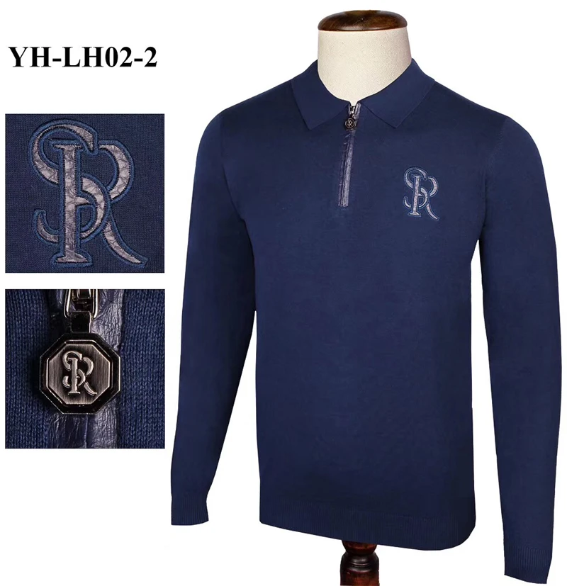 

Billionaire Sweater Snake skin men's 2019 winter new zipper high quality elasticity Fashion Business England M-4XL free shipping