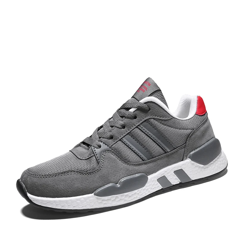 Новинка, мужские тройные кроссовки Nite Jogger Ultras Massage ZX 930 x EQT Boost, мужские кроссовки, размер 39-44 - Цвет: Серый