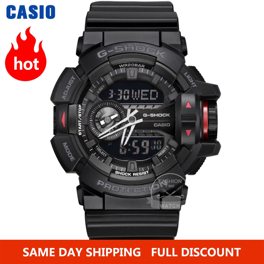 Часы Casio G SHOCK часы мужчин Топ роскошный набор светодиодные военные хронограф relogio