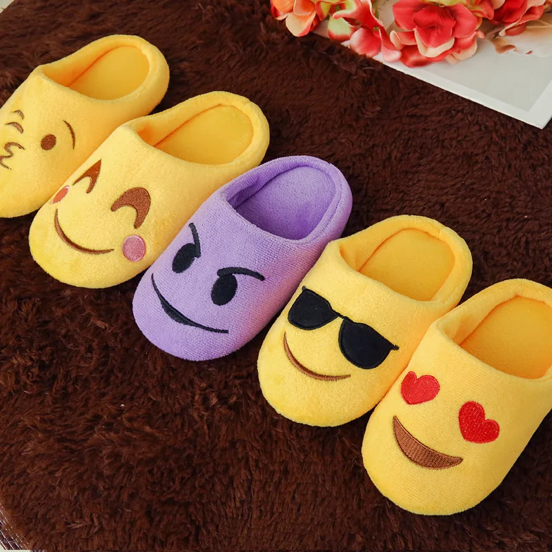 Baby Slippers Children Winter Boys Girls Warm Slippers Kids Cute Cotton Cartoon Soft Home Slippers Plush Floor Shoes Indoor Shoe