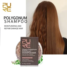 PURC Organic Polygonum Shampoo soap Vegan and handmade cold processed hair shampoo no chemicals or preservative Big sale 11.11