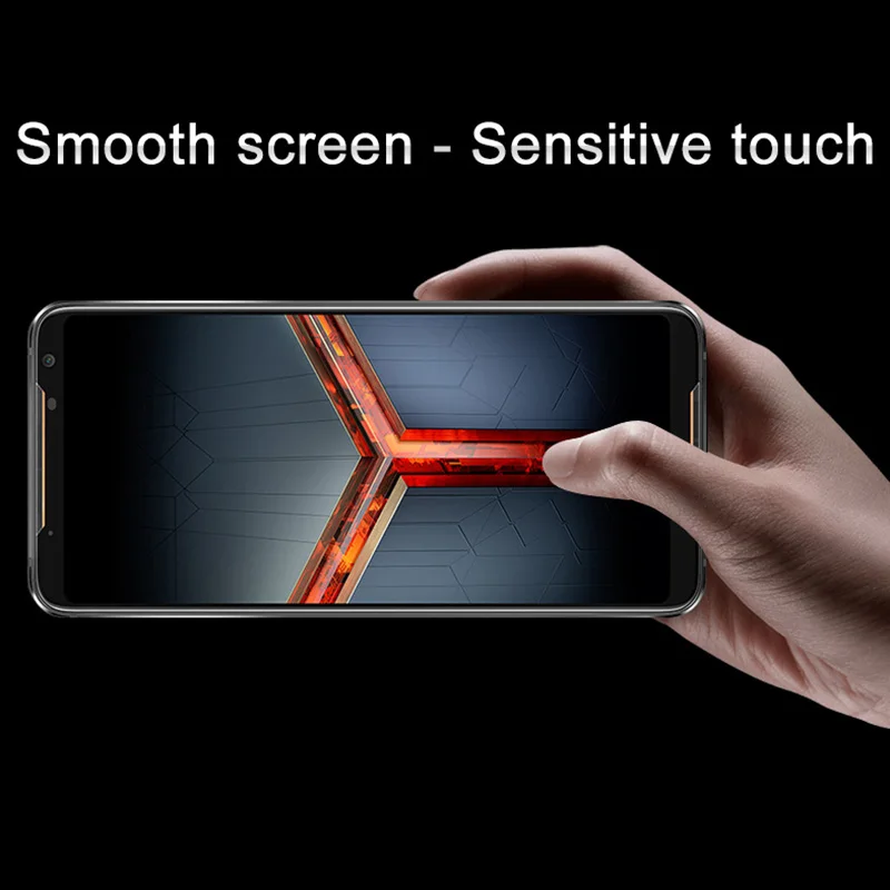 Imak 2 шт Чувствительная прозрачная Гидрогелевая тонкая пленка для Asus ROG Phone II 3D полное покрытие изогнутая мягкая защитная пленка для экрана ROG Phone 2