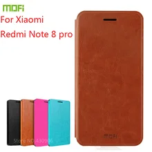 Для Xiaomi Redmi Note 8 pro чехол Mofi флип чехол для Xiaomi Redmi Note 8 pro высококачественный кошелек кожаный чехол-подставка