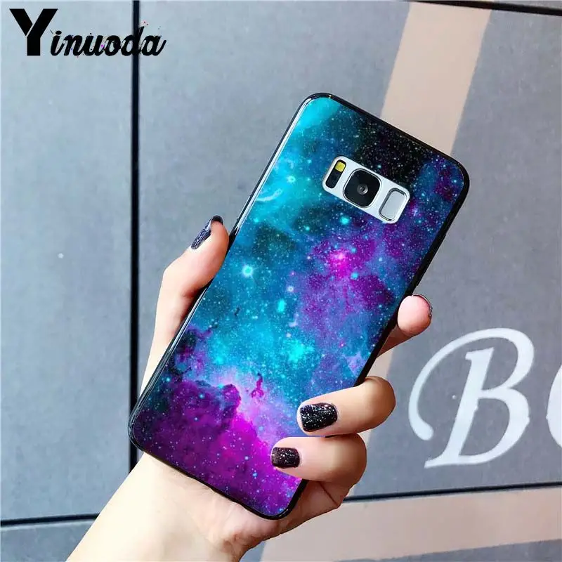 Yinuoda space для galaxy universe Star Dark чехол для телефона чехол для samsung galaxy S9 S10 Plus S10E S6 S7 S8 S9 S9Plus S5 M10