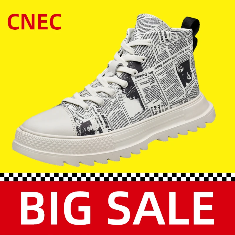 

2020 New Sneakers Homens High Shoes men Graffiti Homme Reflect Lightweight Skate Alien Walking Casual All Match Classic Canvas