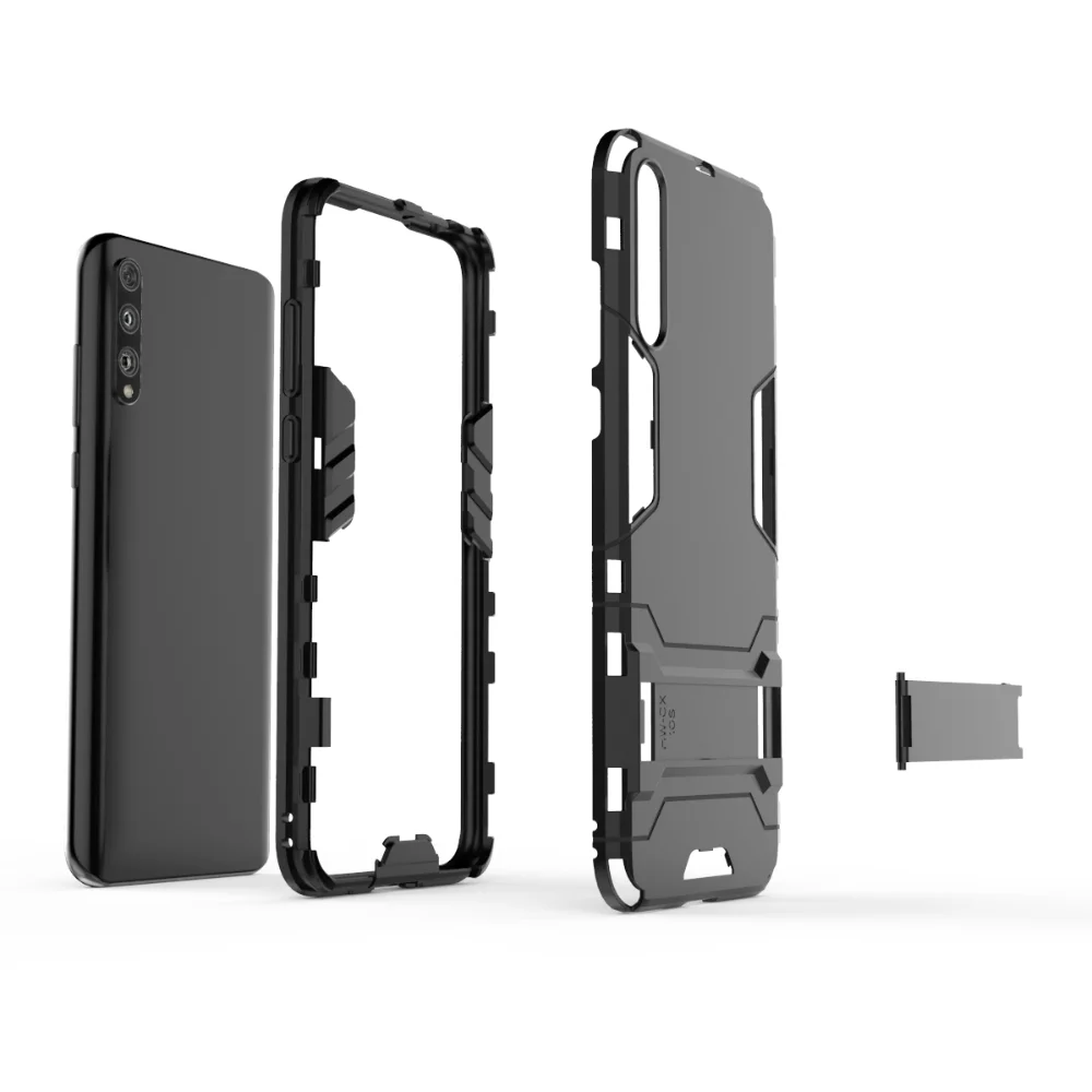 Чехол tigenkeyдля huawei Enjoy 10 S, задняя крышка с подставкой, противоударный чехол