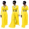 yellow jumpsuit