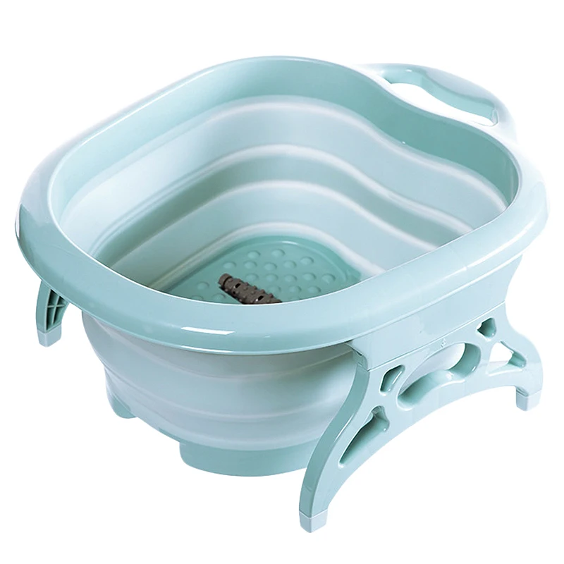 

Foot Bath Massage Bucket Collapsible Foot Bath Plain Foam Massage Barrel Foot Tub Large Plus Foot Bath Barrel Decompression For