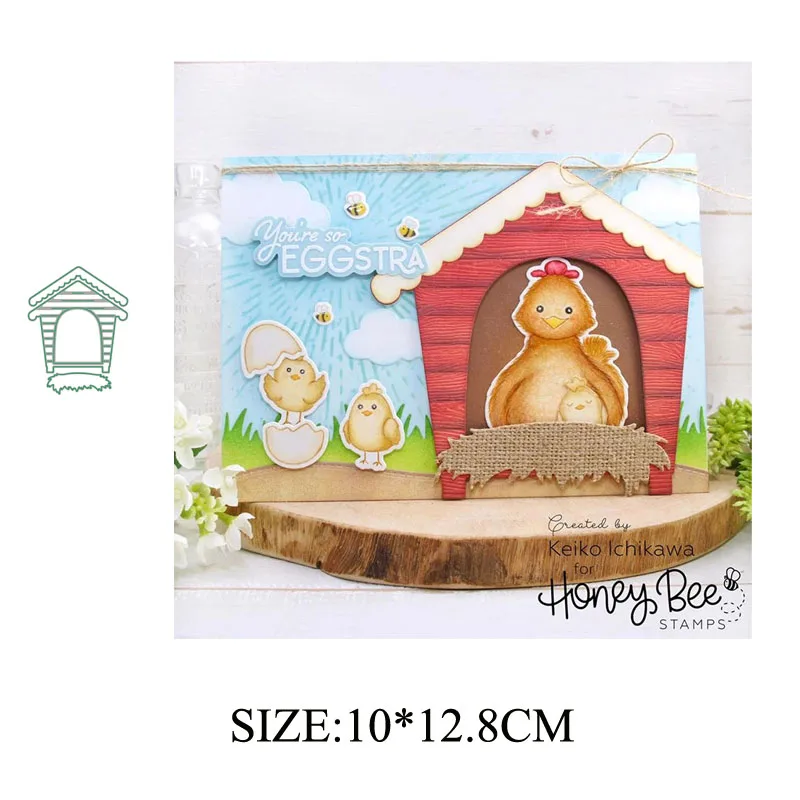 

Craft Metal cutting dies cut die mold Bees and hive Scrapbook paper craft knife mould blade punch stencils dies 2019 NEW