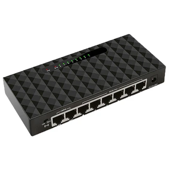 

8 Port Gigabit Switch Network Ethernet Switch Smart Network Switch Hub Adapter Full or Half Duplex Exchange