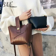 Винтажная модная женская сумка-тоут новая качественная женская дизайнерская сумочка крокодил сумка на плечо ZD2018