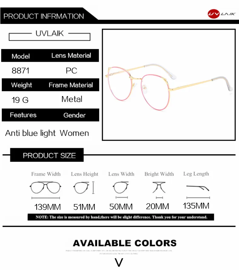 UVLAIK очки для близорукости, кошачий глаз, очки для женщин, анти-синий светильник, очки, очки для близоруких диоптрий-0,5 до 4,0