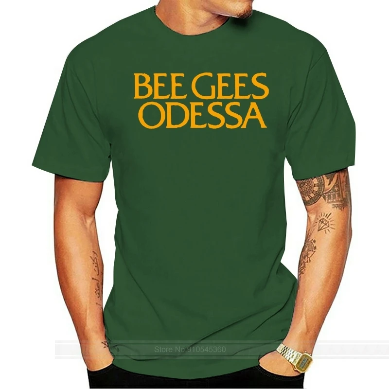 Bee Gees Odessa рекламная футболка размер S-2XL Мужская брендовая мужская летняя