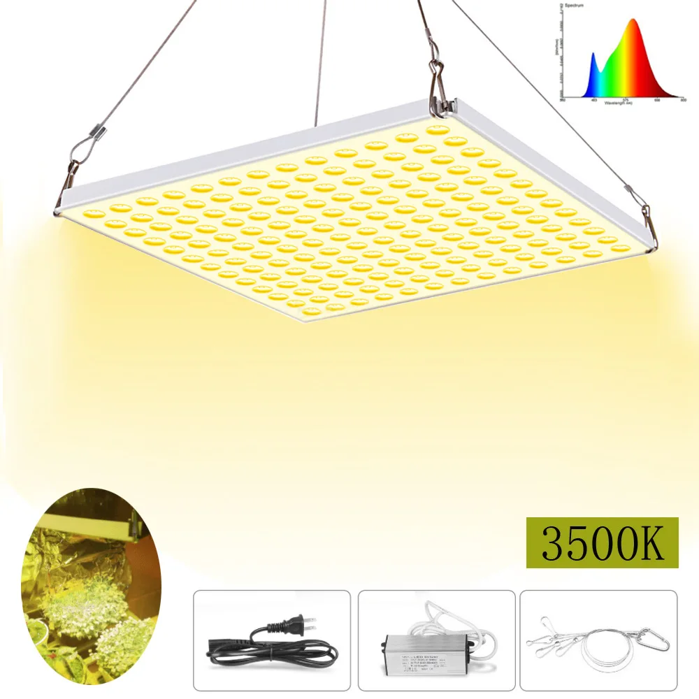 

Full Spectrum 3500K lED Grow Light Phyto Lamp Plants Quantum Board Growth Lighting UV Lamp for Plants Phytolamp Tent Grow Kit