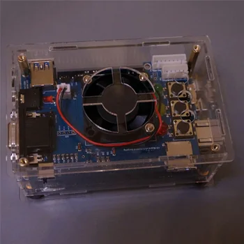 

Game Console Transparent Acrylic Shell for MiSTer FPGA Hardware Solution Game Console Housing