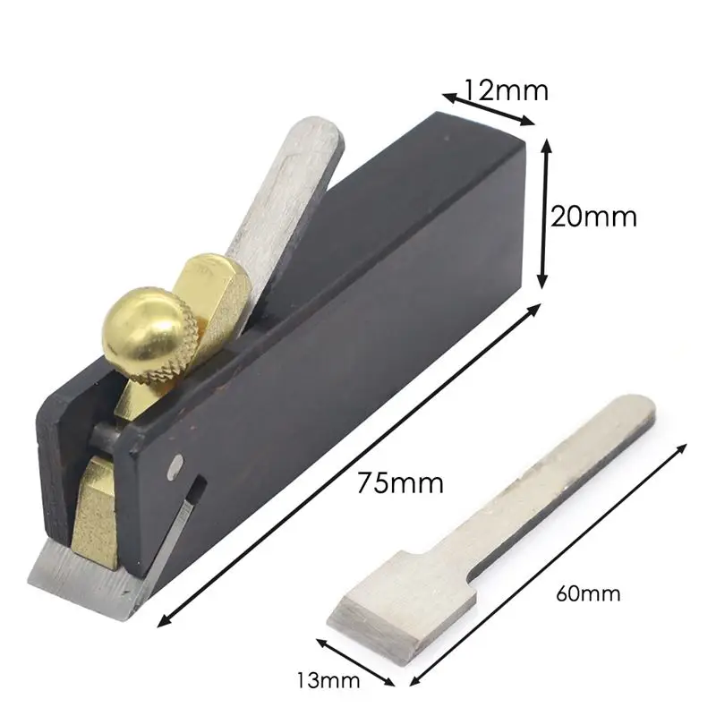 Mini Wood Hand Planer Easy Operated Woodworking Tool Durable Angle Planer Luthier Tool Violin Making Carpenter Tool