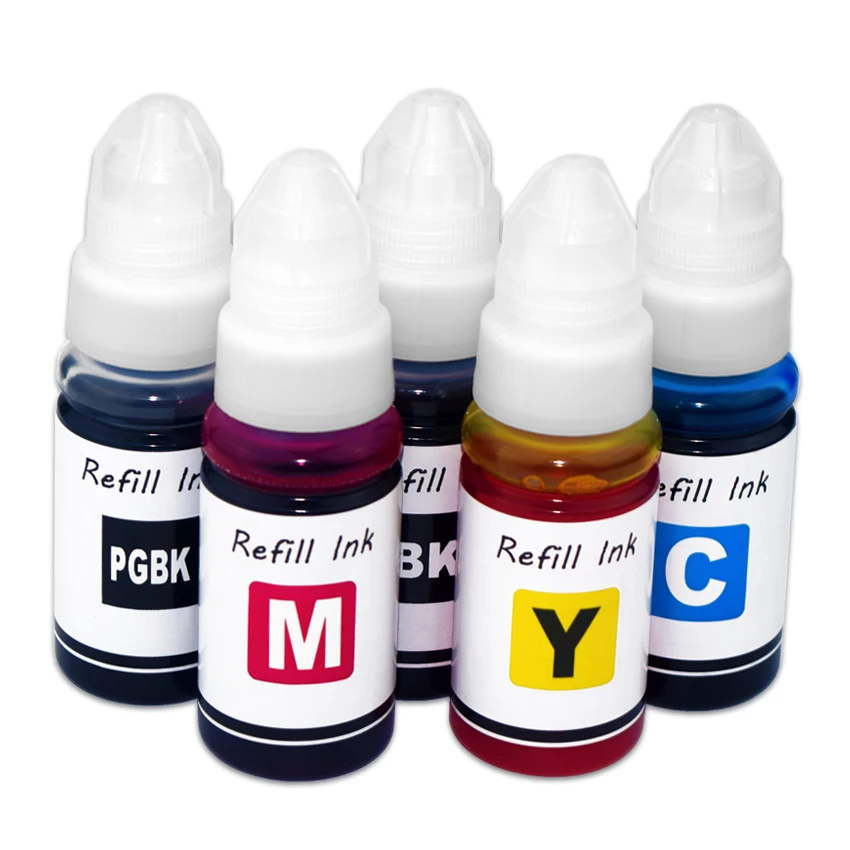 Заправка пигментная краска чернила для канона PIXMA MG5420 MG6320 iP7220 MX722 MX922 MG5520 MG6420 MG7120