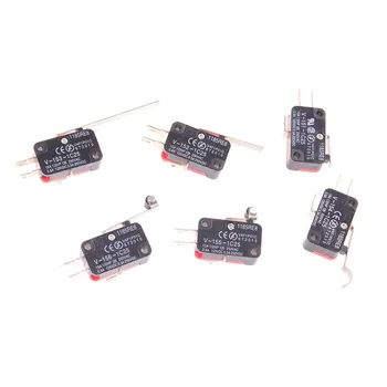 

V-151-1C25 V-152-1C25 V-153-1C25 V-154-1C25 V-155-1C25 V-156-1C25 SPDT 1NO 1NC Momentary Actuator Micro Switch