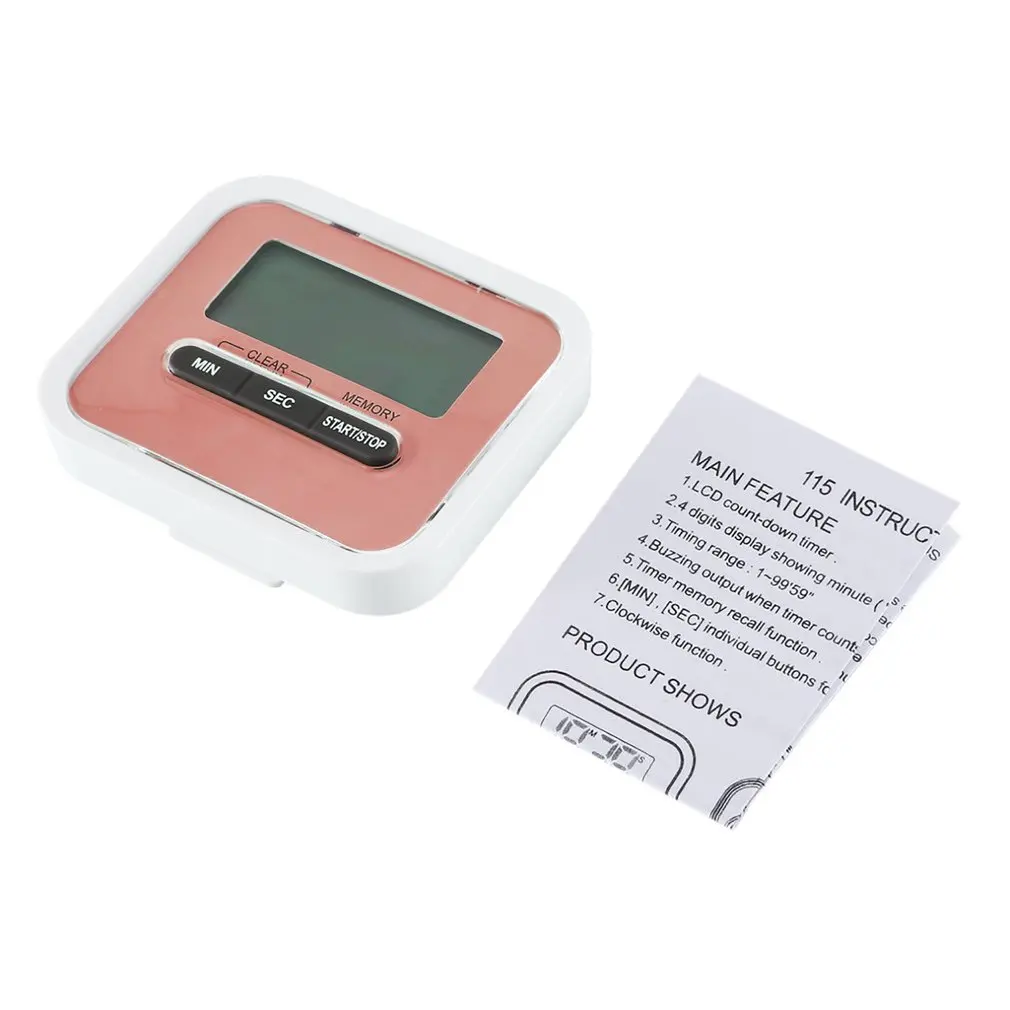 

Ii5 Kitchen Learning Timer Cooking Timer Multifunctions Household Kitchen Portable Food Cooking Timer dropping shipping