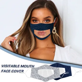 

Mascarilla Humidifiers Mask With Clear Window Visible Expression For The Deaf And Hard Of Hearing Mask Masken Waschbar#ljc