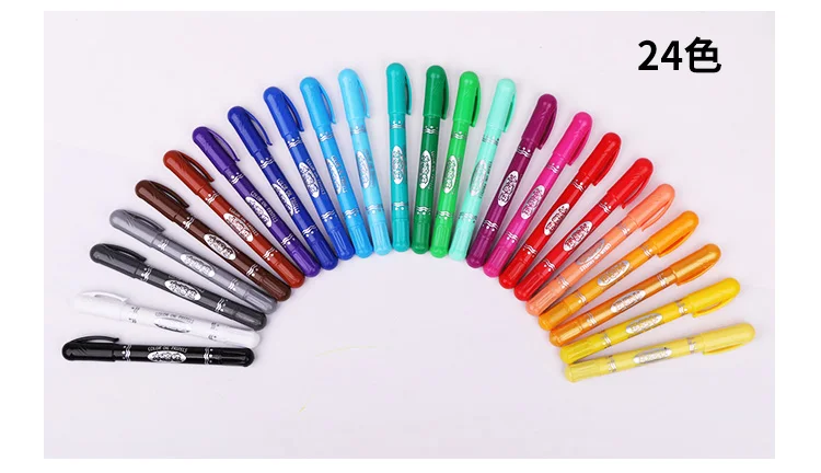 Water-Soluble Rotating Crayon 12 Color 24 Color Children Color Crayon-Washing Painted Rod