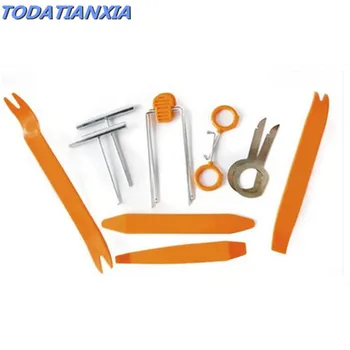 

12pcs/Set Car Audio Removal Tools Accessories for audi a3 bmw e36 e60 peugeot 307 kia sportage 2017 peugeot 407 audi a4 b8