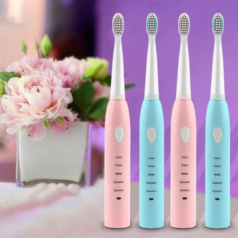 Electric Toothbrush Powerful Ultrasonic Sonic USB Charge Rechargeable Tooth Washable Electronic Whitening Teeth Brush Oral Electric Toothbrush Powerful Ultrasonic Sonic USB Charge Rechargeable Tooth Washable Electronic Whitening Teeth Brush Oral