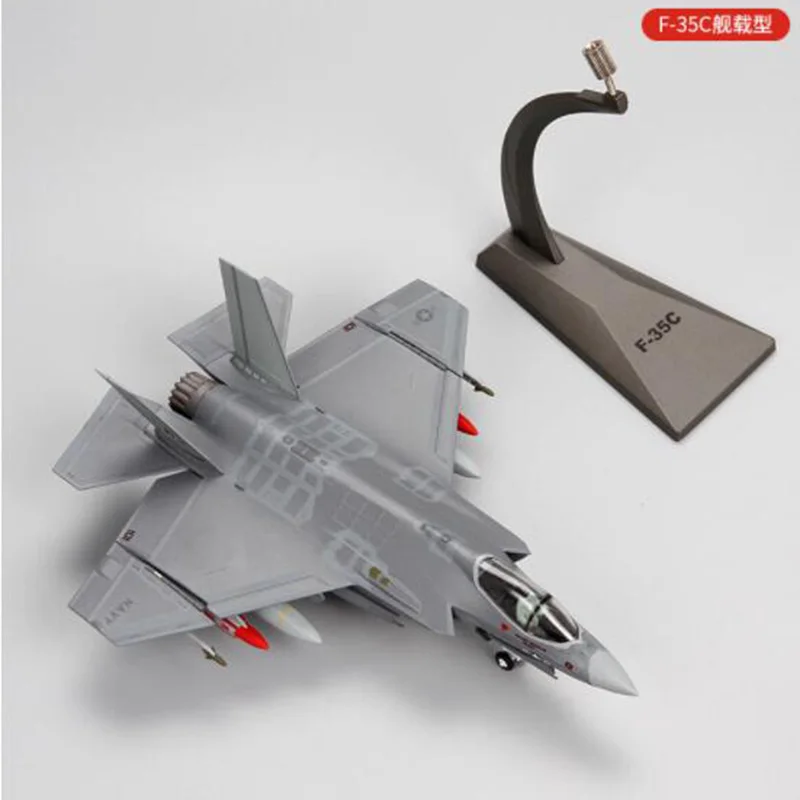 Модель истребителя F35, модель американского флота США, модель 1/72 года, художественная модель самолета, игрушки для взрослых и детей, подарок для показа коллекции