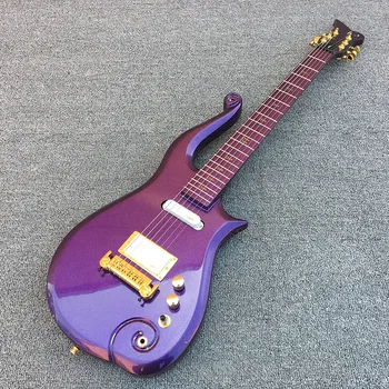 

Prince Cloud guitar Electric Guitar sperm Symbol inlays hand made guitar free shipping 10 colors to choose