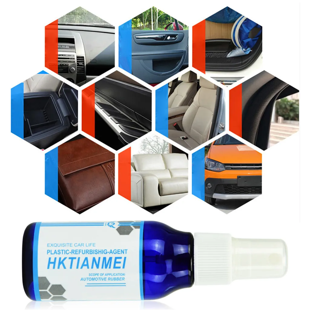 Reconditioned Plastic Parts 50 ML Maintenance Of Re-Reading Agent Washing Car Care And Cleaning Prodotti per la pulizia dell'aut
