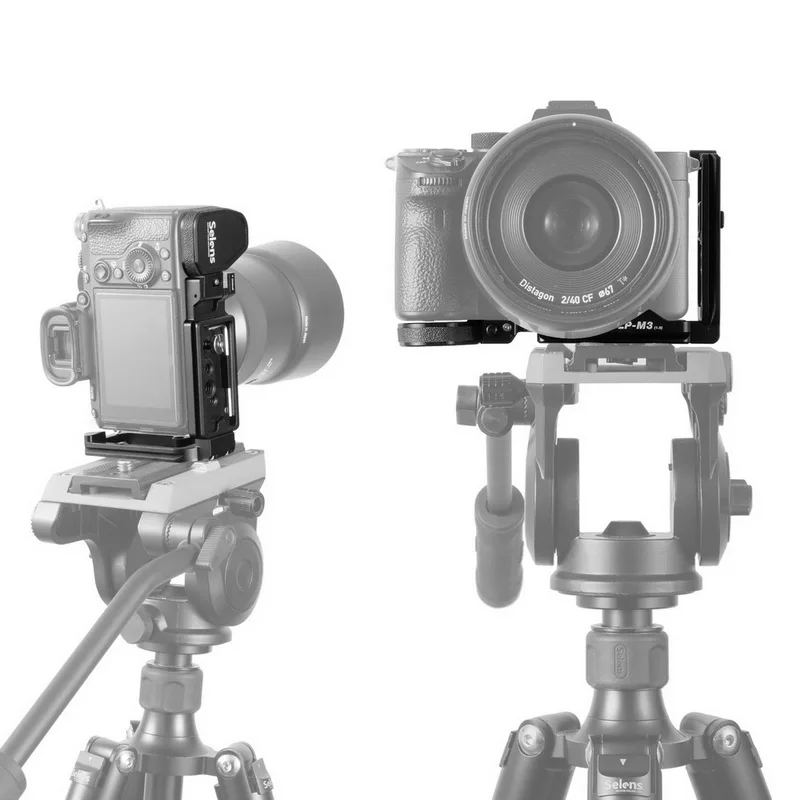 Selens A73 L Пластина для sony A7M3 A7R3 l-кронштейн для sony A7III/A7RIII/A9 с функцией быстрого крепления Arca style Plate 2122