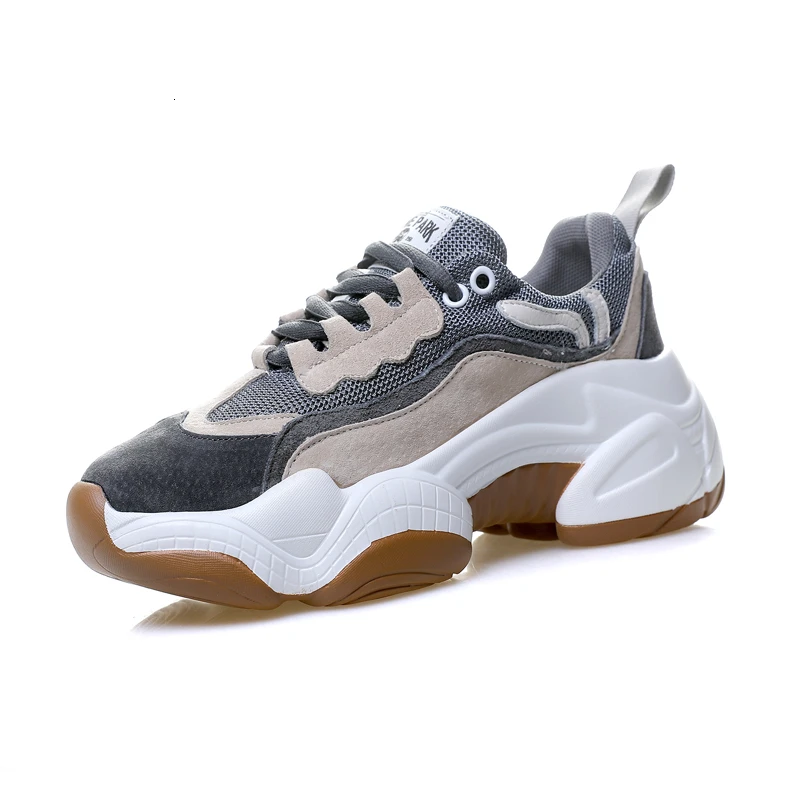

Women Platform Sneakers 2020 New Fashion Chunky Casual Shoes Ladies 5cm Lace Up Woman Basket Female Sport Running Dad Shoes