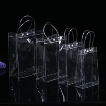 Модная прозрачная хозяйственная сумка высокого качества, Эко сумка, сумка для путешествий, сумка для продуктов, ПВХ, водонепроницаемая сумка для хранения