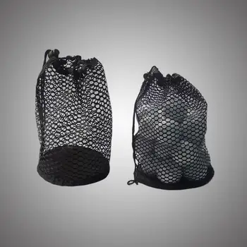 

Golf Ball Bag Durable Lightweight Pouch Pouch W/Bottom Mesh Balls Sports Bag with Bottom Holder Carrying