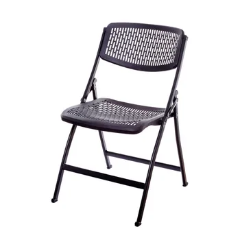 

Breathable Hollowed-out Chair Backrest Chair Plastic Folding Chair with Clipboard Business Conference Chair Office Training Chai