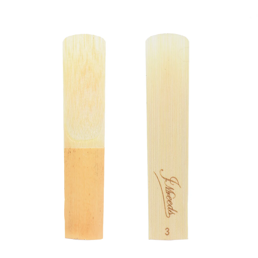 Saxophone Reeds 10pcs Bb Tenor Saxophone Bamboo Strength 2.5