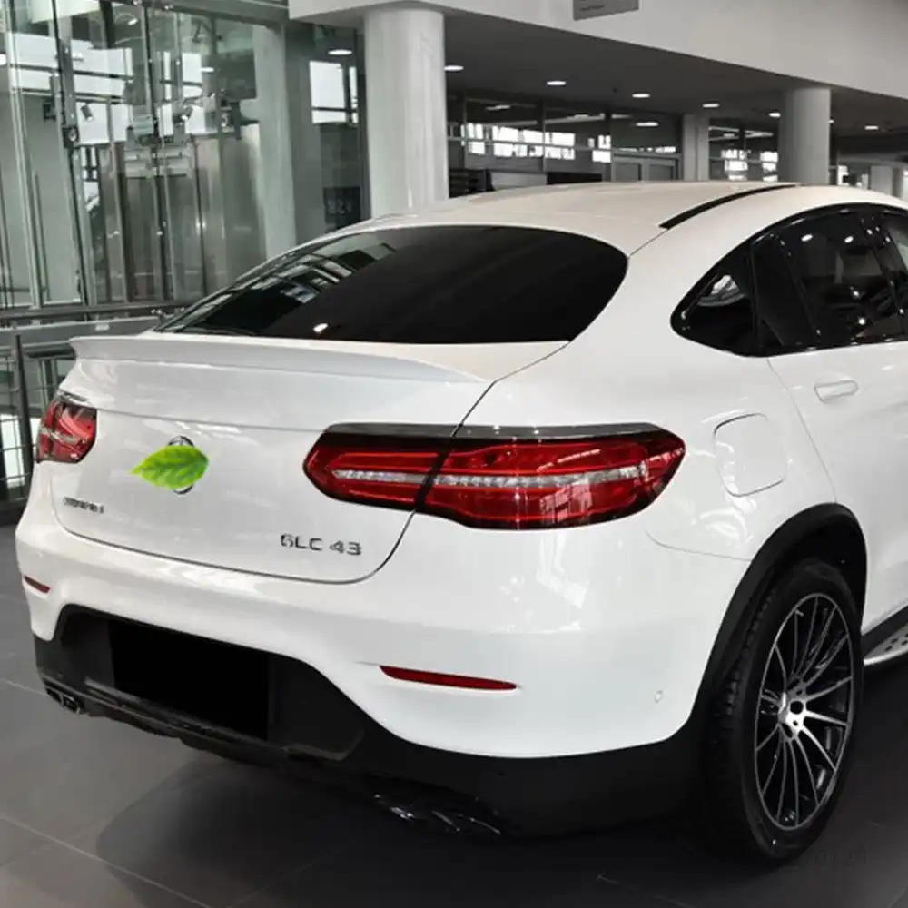 For Mercedes Benz Glc Class Coupe Glc300 Glc250 Glc43 Glc260 Black Spoiler 16 18 Abs Material Rear Spoiler Car Styling Spoilers Wings Aliexpress