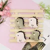 10Pcs/lot Cute Plush fabric sheep/dinosaur/elephant/deer padded appliques,kids headwear,garments accessories, DIY materials ► Photo 2/6