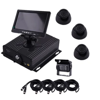 

4CH MDVR Kit 4G GPS WiFi 3G Real-Time Remote Video Bus Mobile DVR Set