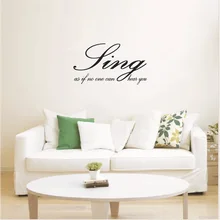 Fing поколение резные Гостиная еды съемные настенные наклейки производителями импортных товаров, в европейском и американском стиле пословицы Бумага RU