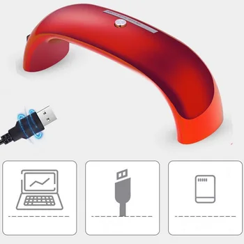 

Mini USB Charging Dryer Portable Timer UV LED Home Manicure Varnish Nail Lamp Gel Polish Curing Automatic Induction