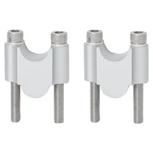 1 пара, 7/8 дюйма, 22 мм, аксессуары, зажим для крепления по бездорожью, сменный, для подъема жира, мотоциклетная ручка, стояк, универсальный, CNC, алюминиевый сплав