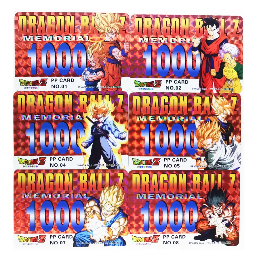 9 Pz/Set Super Saiyan Dragon Ball Z Pp Heroes Battle Card Ultra Instinct Goku Vegeta Game Collection Cards