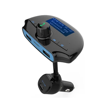 オートfmトランスミッターbluetoothカーwirlessラジオアダプタMP3プレーヤーfm変調器ハンズフリーといえばデュアルusb高速充電器