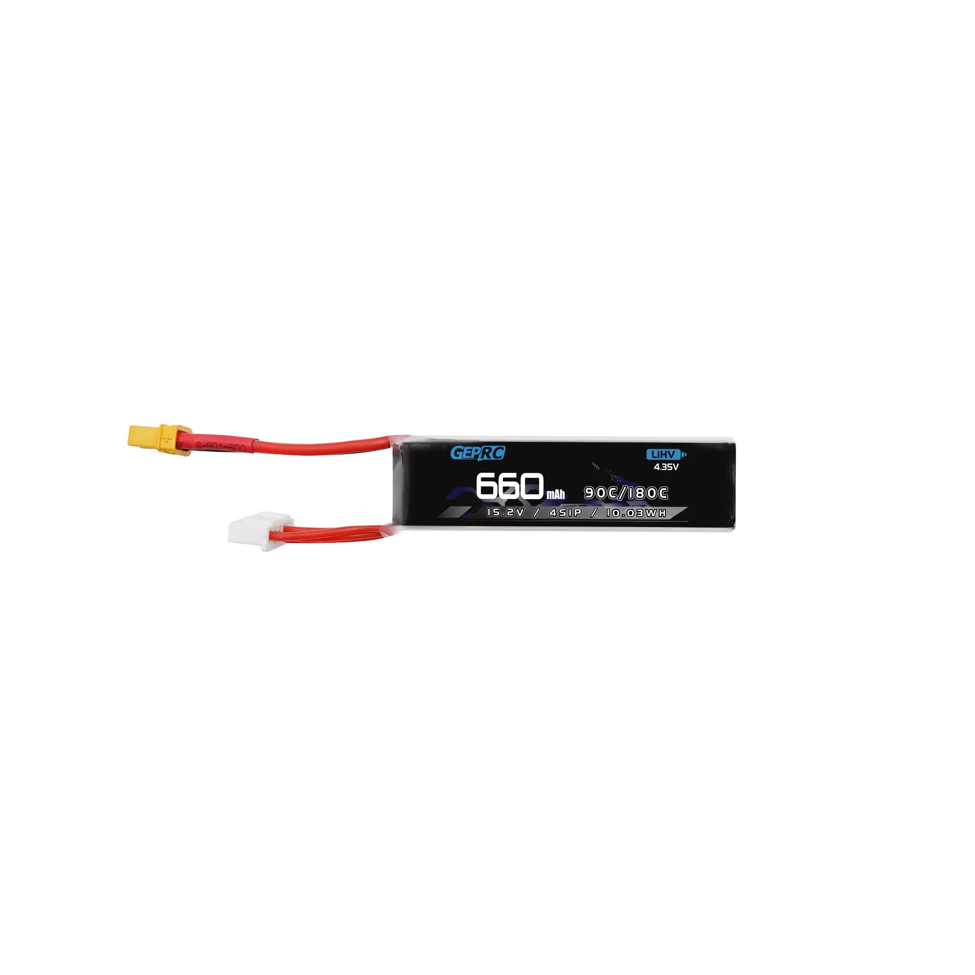 GEPRC 4S 660mAh LiPo Battery, 5-904-R00 GEPRC LHV 4.35V 66O MA