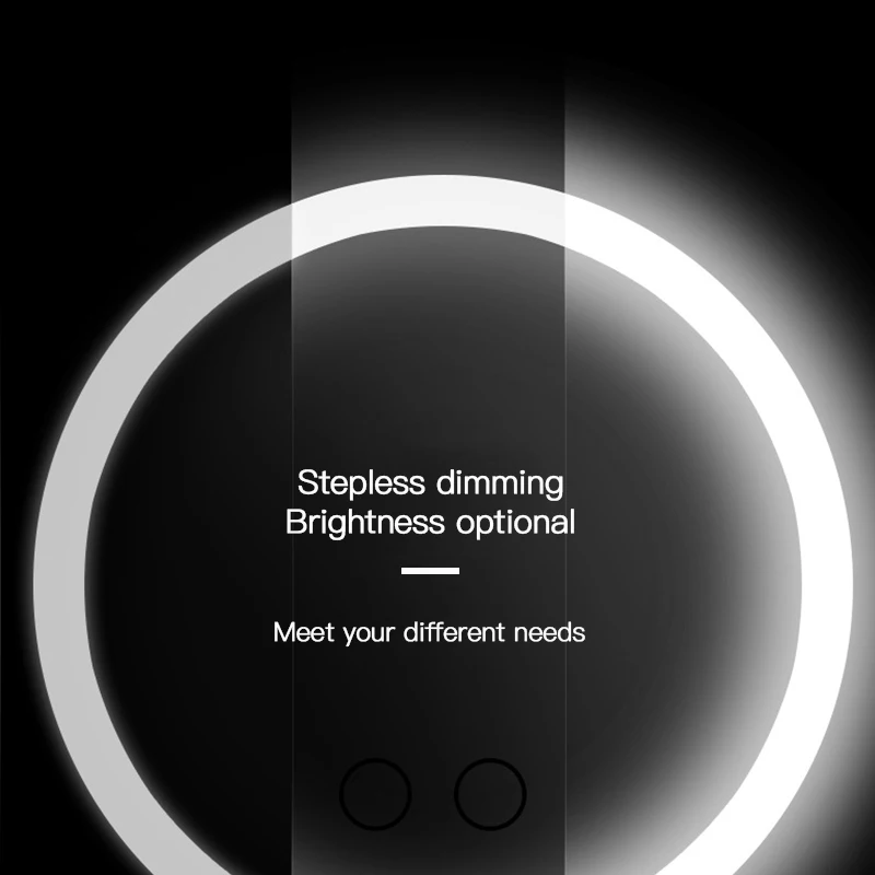 Billige Make up spiegel mit led licht Dressing tisch spiegel schönheit ring licht spiegel Schönheit Werkzeuge Für Foto füllen licht kleine spiegel